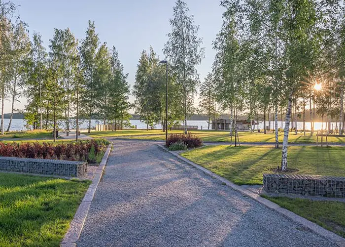Lohjan Hiidensalmen ranta-alue